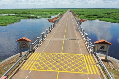 Saka Swamp Crossing & Bridge